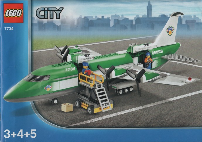 Конструктор LEGO (ЛЕГО) City 7734 Cargo Plane