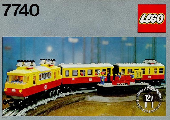 Конструктор LEGO (ЛЕГО) Trains 7740 Inter-City Passenger Train Set