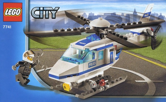 Конструктор LEGO (ЛЕГО) City 7741 Police Helicopter