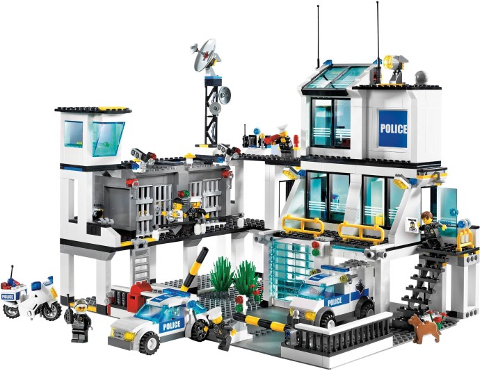 Конструктор LEGO (ЛЕГО) City 7744 Police Headquarters