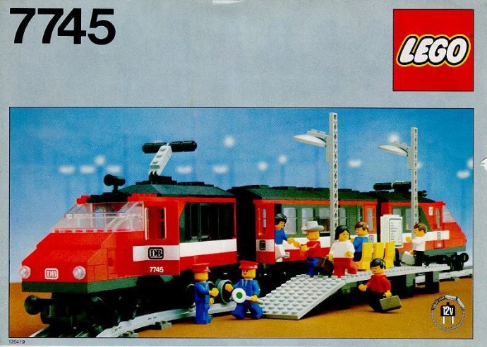 Конструктор LEGO (ЛЕГО) Trains 7745 High-Speed City Express Passenger Train Set