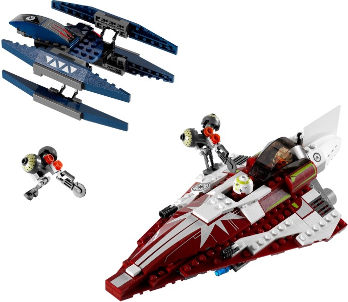 Конструктор LEGO (ЛЕГО) Star Wars 7751 Ahsoka's Starfighter and Vulture Droid
