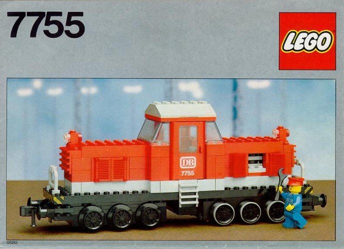 Конструктор LEGO (ЛЕГО) Trains 7755 Diesel Heavy Shunting Locomotive