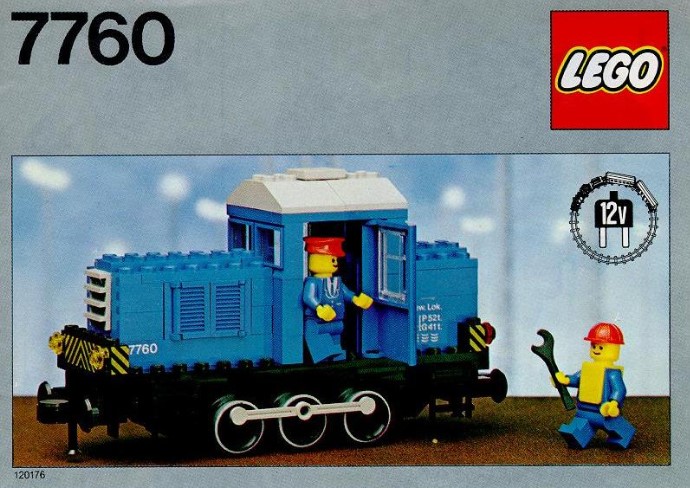 Diesel Shunter Locomotive 7760 Trains LEGO