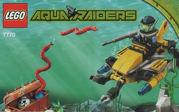 Конструктор LEGO (ЛЕГО) Aqua Raiders 7770 Deep Sea Treasure Hunter