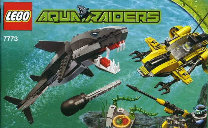 Конструктор LEGO (ЛЕГО) Aqua Raiders 7773 Tiger Shark Attack