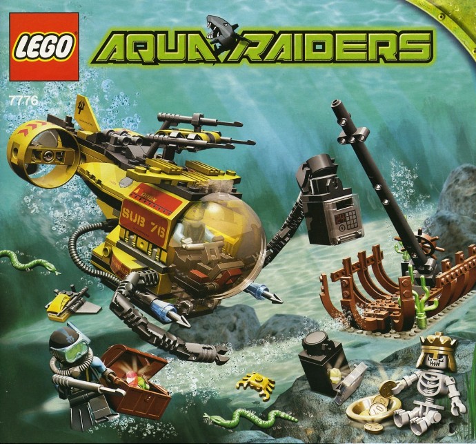 Конструктор LEGO (ЛЕГО) Aqua Raiders 7776 The Shipwreck