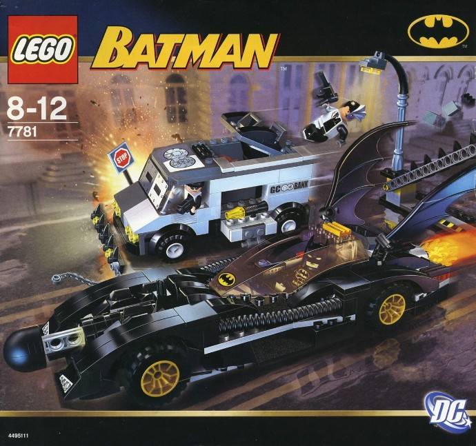 Конструктор LEGO (ЛЕГО) Batman 7781 The Batmobile: Two-Face's Escape