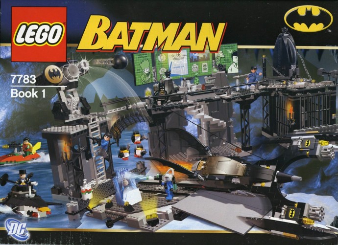 Lego batcave penguin sale mr freeze's invasion