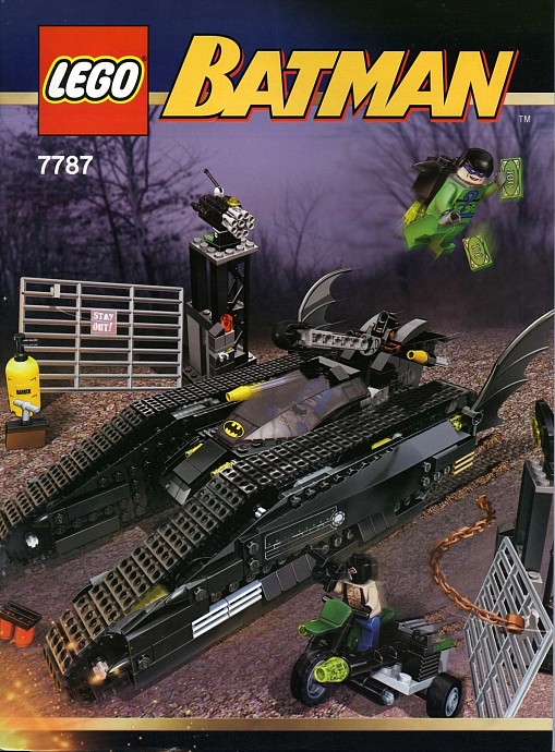 The Bat Tank The Riddler and Bane s Hideout 7787