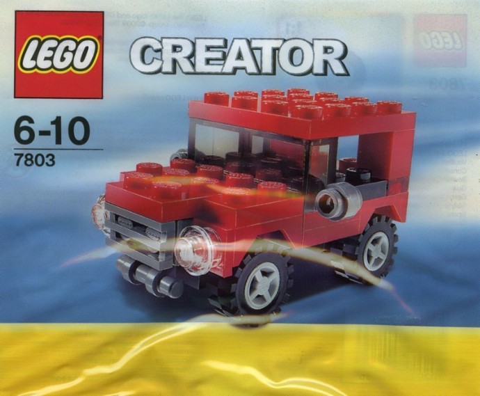 Конструктор LEGO (ЛЕГО) Creator 7803 Jeep