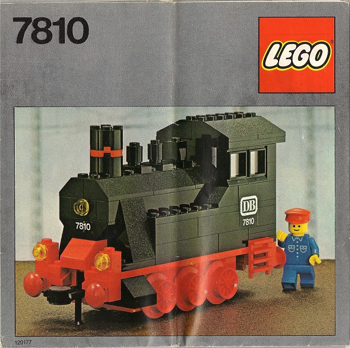 Конструктор LEGO (ЛЕГО) Trains 7810 Push-Along Steam Engine