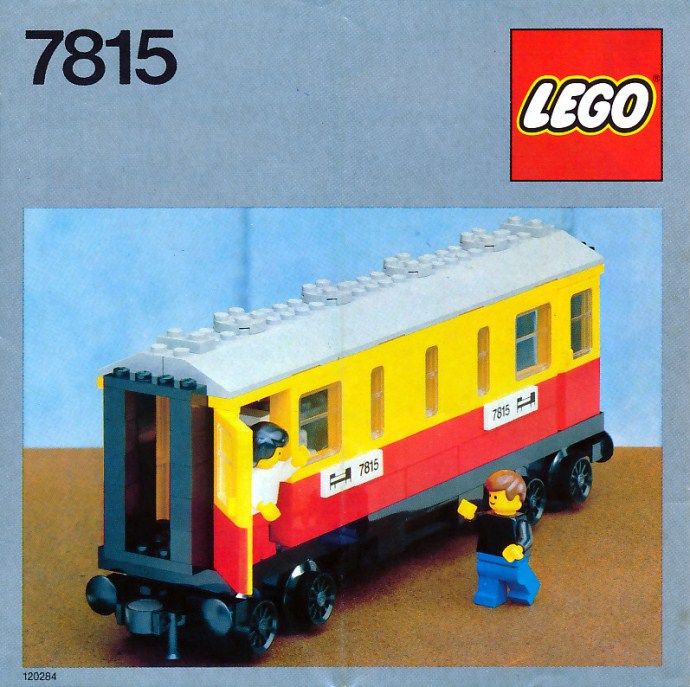 Конструктор LEGO (ЛЕГО) Trains 7815 Passenger Carriage / Sleeper