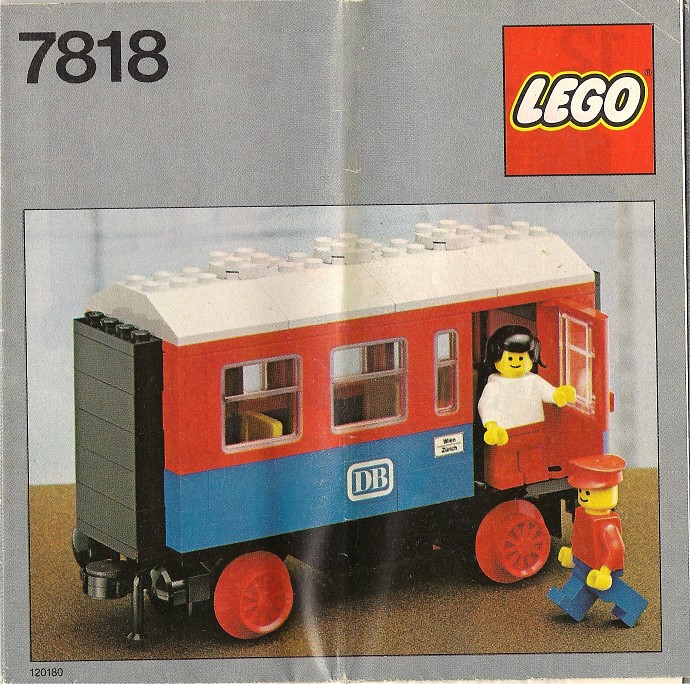 Конструктор LEGO (ЛЕГО) Trains 7818 Passenger Coach