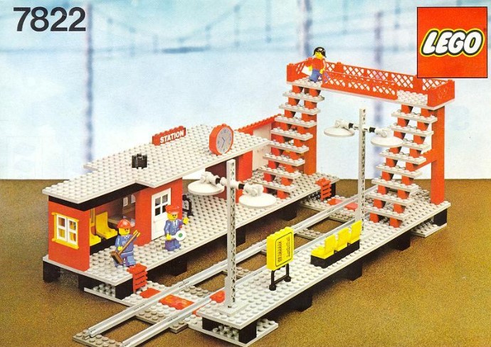 Конструктор LEGO (ЛЕГО) Trains 7822 Railway Station