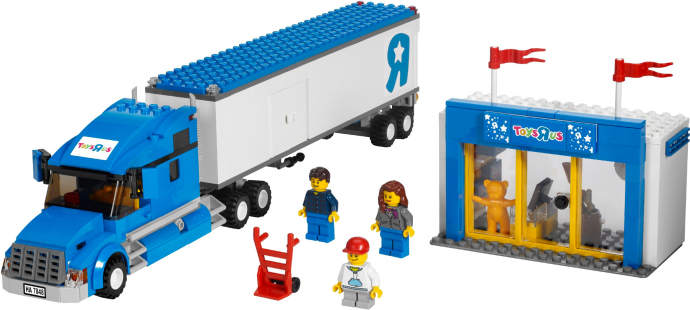 Конструктор LEGO (ЛЕГО) City 7848 Toys R Us City Truck