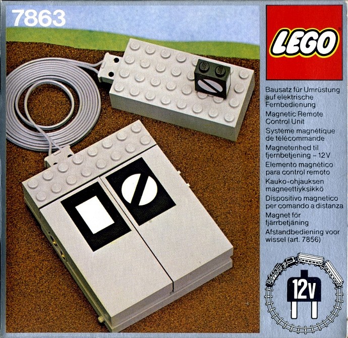 Конструктор LEGO (ЛЕГО) Trains 7863 Remote Controlled Point Motor 12 V