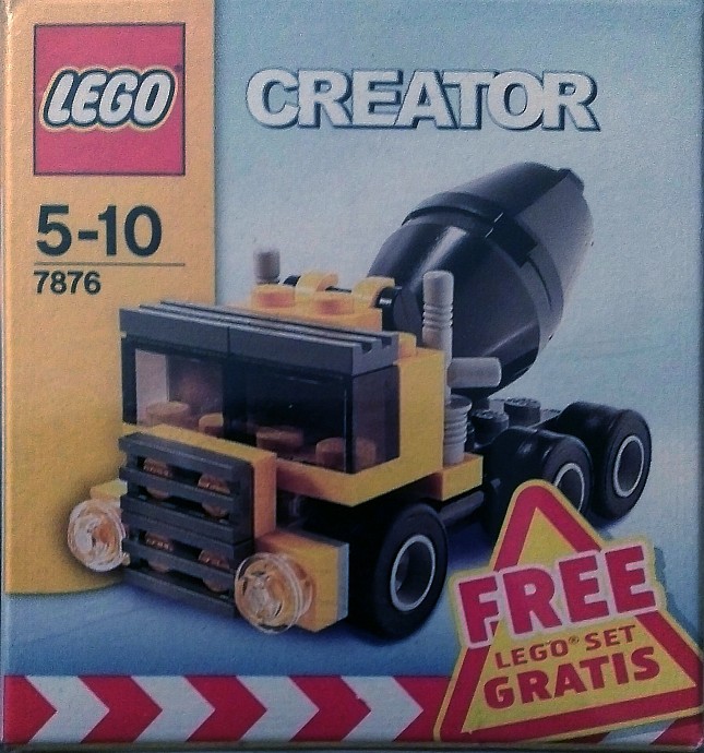 Конструктор LEGO (ЛЕГО) Creator 7876 Cement Truck