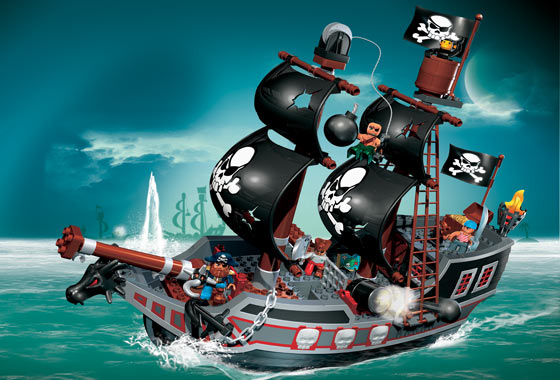 Конструктор LEGO (ЛЕГО) Duplo 7880 Big Pirate Ship