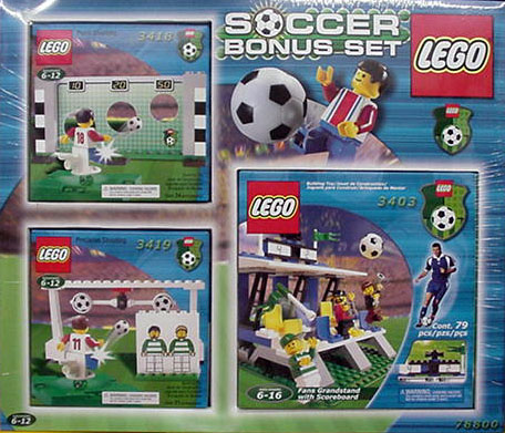 Конструктор LEGO (ЛЕГО) Sports 78800 Soccer Co-Pack