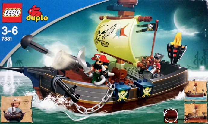 Конструктор LEGO (ЛЕГО) Duplo 7881 Pirate Ship