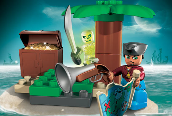 Конструктор LEGO (ЛЕГО) Duplo 7883 Treasure Hunt