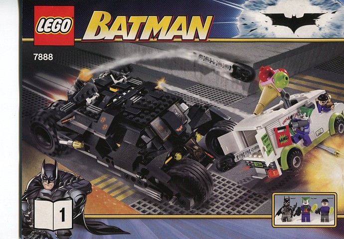 The Tumbler Joker s Ice Cream Surprise 7888 Batman LEGO