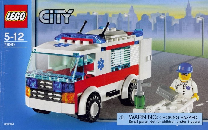 Ambulance lego city sales