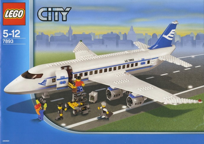 Конструктор LEGO (ЛЕГО) City 7893 Passenger Plane