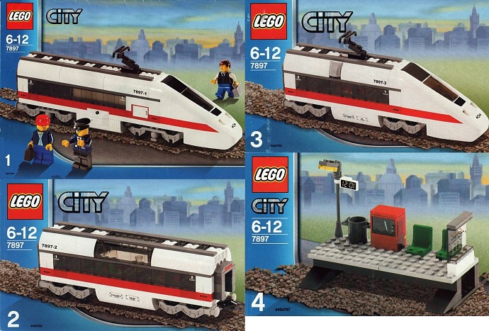 Конструктор LEGO (ЛЕГО) City 7897 Passenger Train