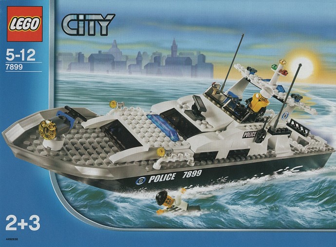 Конструктор LEGO (ЛЕГО) City 7899 Police Boat