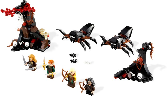 Конструктор LEGO (ЛЕГО) The Hobbit 79001 Escape from Mirkwood Spiders
