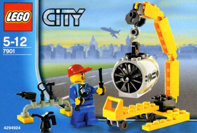 Конструктор LEGO (ЛЕГО) City 7901 Airplane Mechanic
