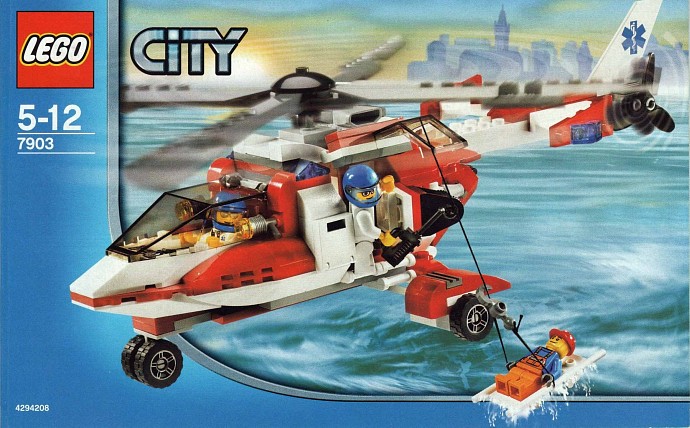 Rescue Helicopter 7903 City LEGO