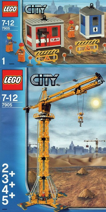 Конструктор LEGO (ЛЕГО) City 7905 Building Crane