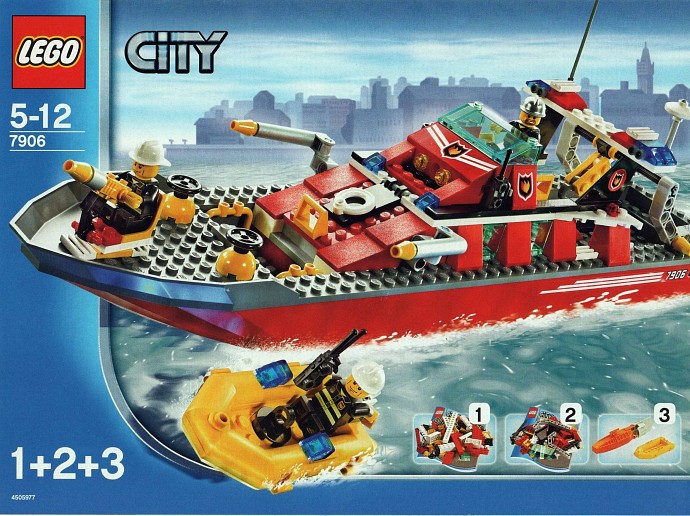 Конструктор LEGO (ЛЕГО) City 7906 Fireboat