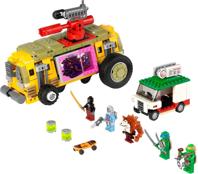 Конструктор LEGO (ЛЕГО) Teenage Mutant Ninja Turtles 79104 The Shellraiser Street Chase