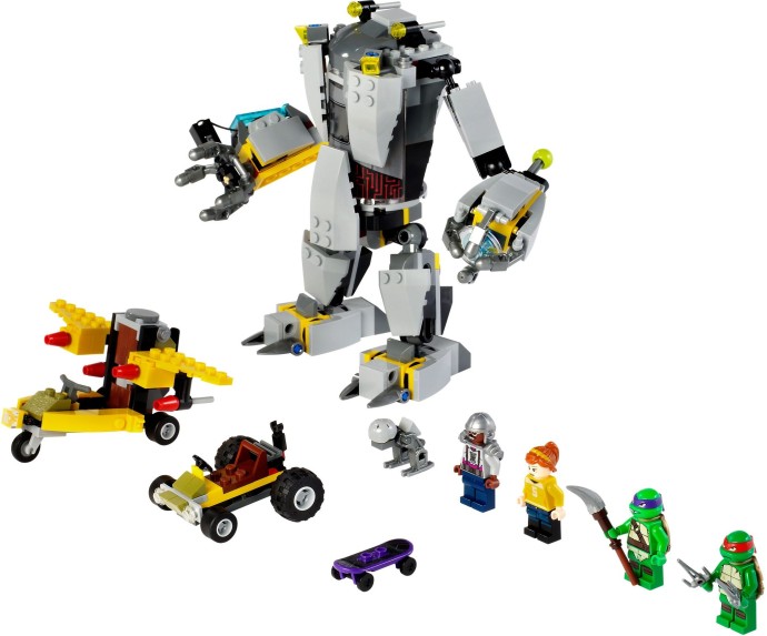 Конструктор LEGO (ЛЕГО) Teenage Mutant Ninja Turtles 79105 Baxter Robot Rampage