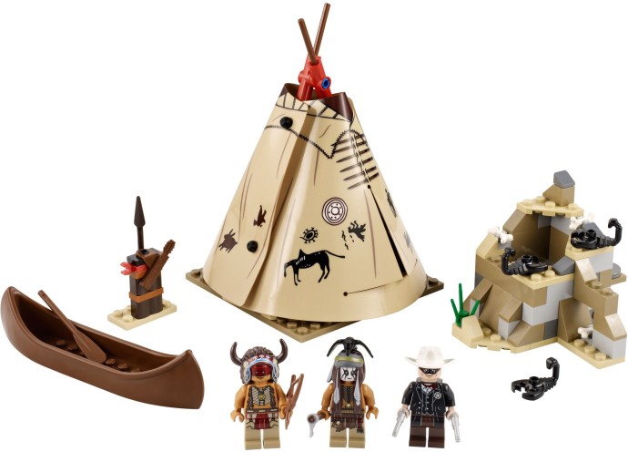 Конструктор LEGO (ЛЕГО) The Lone Ranger 79107 Comanche Camp
