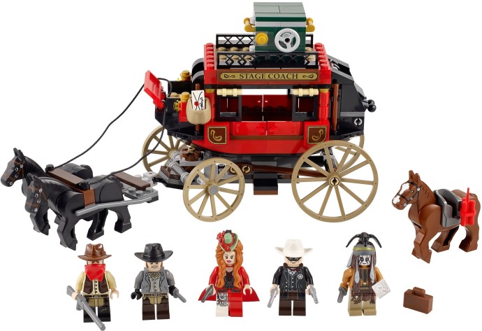 Конструктор LEGO (ЛЕГО) The Lone Ranger 79108 Stagecoach Escape