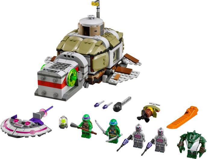 Конструктор LEGO (ЛЕГО) Teenage Mutant Ninja Turtles 79121 Turtle Sub Undersea Chase