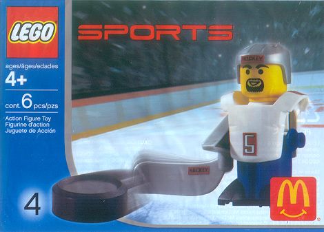 Конструктор LEGO (ЛЕГО) Sports 7919 Hockey Player, White