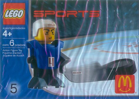 Конструктор LEGO (ЛЕГО) Sports 7920 Hockey Player, Blue