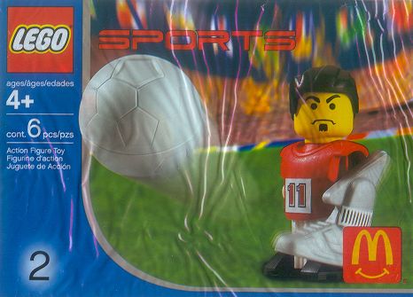 Конструктор LEGO (ЛЕГО) Sports 7924 Football Player, Red