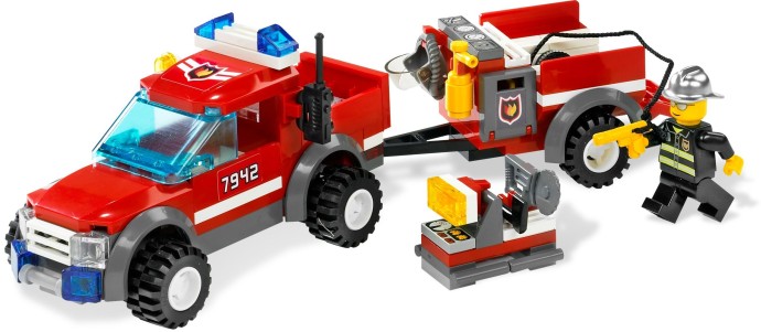 Конструктор LEGO (ЛЕГО) City 7942 Off-Road Fire Rescue