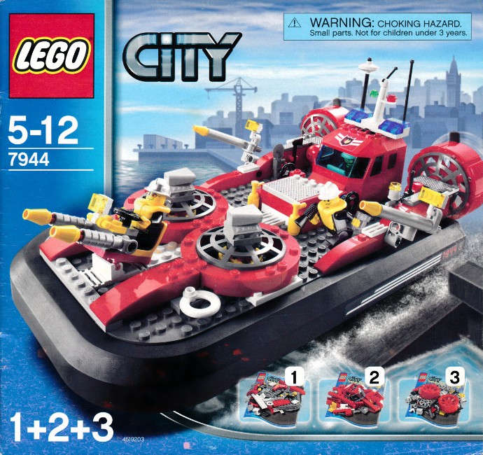 Конструктор LEGO (ЛЕГО) City 7944 Fire Hovercraft
