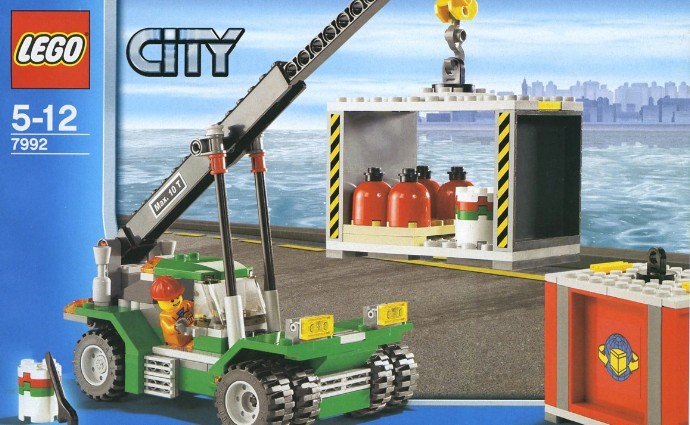 Конструктор LEGO (ЛЕГО) City 7992 Container Stacker