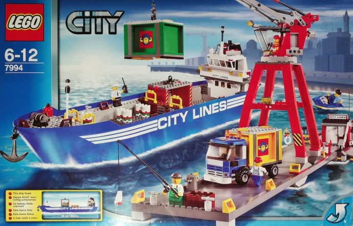Конструктор LEGO (ЛЕГО) City 7994 LEGO City Harbour