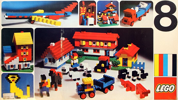 Конструктор LEGO (ЛЕГО) Universal Building Set 8 Basic Set #8