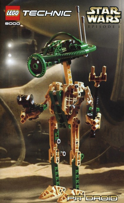Конструктор LEGO (ЛЕГО) Star Wars 8000 Pit Droid